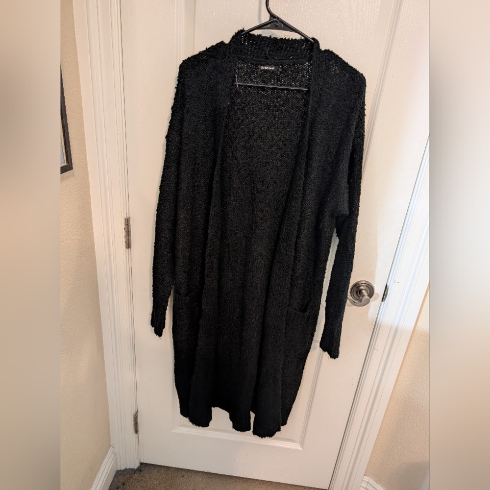 Solutions! | Fuzzy Cardigan | L